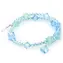 Náramek Aqua Spiralis / Aqua / Ocel / Swarovski krystalky / Střední dárková krabička