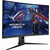 31.5" ASUS ROG Strix XG32VC / VA / 2560 x 1440 / 16:9 / 1 ms / 400 cd-m2 / 3000:1 / HDMI+DP / VESA