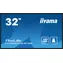31.5" IIYAMA LH3260HS-B1AG / VA / 1920x1080 / 4000:1 / 500cd-m2 / 8ms / HDMI / repro / VESA