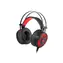 Natec Genesis Neon 360 černo-červená / herní sluchátka s mikrofonem / 2x jack+ USB