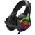 CONNECT IT BIOHAZARD RGB černá / Herní sluchátka s mikrofonem / 3.5 mm jack + USB / 2.2m