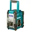 Makita MR004G / Aku stavební rádio / FM / DAB+ / 3.5mm jack / BT 5.0 / napájecí adaptér / bez aku