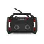 PerfectPro ROCKPRO černá / Aku stavební rádio / 4.0Ah / FM / DAB+ / AUX / BT / USB
