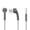 Koss KEB9i šedá / Špuntové sluchátka s mikrofonem / 3.5 mm jack / 1.2m / bez kódu
