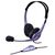 Genius HS-04S stříbrná / Sluchátka / mikrofon / 3.5 mm jack