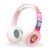 Tlapková patrola Bluetooth sluchátka růžová / Bezdrátová dětská sluchátka