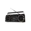 RICATECH PR1980 / Rádiomagnetofon / FM / MP3 / USB