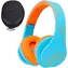 PowerLocus P2 Kids Blue/Orange / Dětská bezdrátová sluchátka s mikrofonem / Bluetooth 5.3