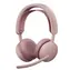 Logitech Wireless 2 ES for Business růžová / bezdrátová sluchátka / mikrofon / Bluetooth / pro MS Teams