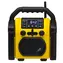 Adler AD 1911 černo-žlutá / Stavební rádio / FM / AUX / BT 5.1 / IPX54
