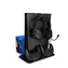 CANYON CND-CSPS5B černá multifunkční chladící stojan pro PS5 & nabíjení 2 PS5 ovladačů / RGB podsvícení