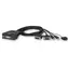 ATEN CS-22D / 2-port DVI KVM USB mini / integrované kabely / tlačítko pro přepínání