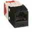 PANDUIT CJ5E88TGBL černá / modul MINI-COM TX UTP / RJ45 / kat. 5E