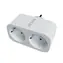 Tesla Smart Plug Dual SD300 / chytrá zásuvka / ovládání zásuvek / on/off tlačítko / Wi-Fi / BT