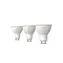 Philips Hue WA LED žárovka 4.2W sada 3ks / GU10 / 400lm / 2200K-6500K / IP20