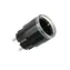 Shelly Plug S MTR Gen3 Chytrá zásuvka s měřením spotřeby černá / Wi-Fi / BT / 12A / Schuko