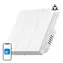 SONOFF SwitchMan Chytrý Nástěnný Vypínač M5 Matter bílá / 3-tlačítko / 86 mm