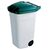 Curver Popelnice 110 l béžovo-zelená / plast