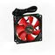 AIREN FAN RedWings80 TC ventilátor / tepelná regulace otáček / 80 x 80 x 25mm / 19dBA / červená