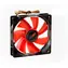 AIREN FAN RedWings120 ventilátor / svítící LED / 120 x 120 x 25mm / 14.9 dBA / červená