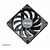 AKASA AK-FN076 / 80mm ventilátor / 27dB(A) / vhodný pro HTPC