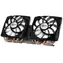 ARCTIC Accelero Twin Turbo 6990 / TDP 400W / 2x 120 mm / Fluid Dynamic Bearing / 0.4 Sone @ 1500 RPM / Radeon 6990