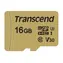 Transcend 500S Micro SDHC 16GB + adaptér / UHS-I / U3 / V30 / R: 95MBs / W: 60MBs
