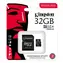 Kingston microSDHC 32GB Industrial + adaptér / UHS-I V3 / U3 / Class 10