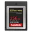 SanDisk Extreme Pro CF express 256GB / čtení: až 1700 MBs / zápis: až 1200 MBs