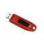 SanDisk Ultra 64 GB červená / Flash Disk / USB 3.0 / čtení: až 100MBs / zápis: 40MBs