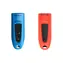 SanDisk Ultra 32 GB červená & modrá 2 ks / Flash Disk / USB 3.0 / čtení: až 100MBs / zápis: 40MBs