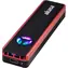 Akasa AK-ENU3M2-06 černo-červená / externí rámeček na M.2 SATA/NVMe SSD / USB-C 3.2