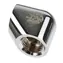 BitsPower úhlový adaptér 90° G1/4" (F) > G1/4" (F) stříbrná