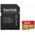 SanDisk Extreme microSDXC 256GB + adaptér / Class 10 / UHS-I / čtení: až 190MBs