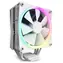 NZXT T120 RGB bílá / Chladič CPU / 120 mm / 17.9-30.6dB @ 500 - 1800 RPM / 4 heatpipes / PWM / pro Intel & AMD