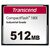 Transcend CF180I Compact Flash Karta 512MB / R: 85MBs / W: 70MBs