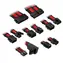 Kolink Prodlužovací sada opletených kabelů Core Pro Braided Cable Extension Kit 12V-2x6 Typ 2 červeno-černá