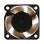 Noiseblocker BlackSilent Pro Fan PM2 černá / 40mm / 17.7 dB @ 3800 RPM / 5.4 CFM / 3-pin