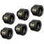 Hyte Push Connects 6ks černá / G1/4 / Quick-Connect systém / na 14mm