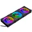 PHANTEKS D30 PWM Regular Airflow D-RGB černá 3ks / 120mm / Hydrodynamic Bearing / 2000 RPM / 64.3 CFM / 4-Pin + 3-Pin