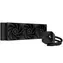 DEEPCOOL LS720S Zero Dark / 3x 120mm / Fluid Dynamic Bearing / 32.9 dB @ 2250 RPM / 85.85 CFM / AMD + Intel