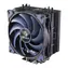 AKASA Alucia H4 Plus N modrá / 1x 120mm / Hydro Dynamic Bearing / 33.1 dB @ 2000 RPM / 56.3 CFM / AMD + intel