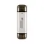 Transcend TS1TESD310S Externí SDD 1TB Stříbrná / USB-C 3.2 Gen 2 / R: 1050MBs / W: 950MBs