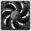 Corsair RX120 Max černá / iCUE LINK / 120 mm / 29.5 dB @ 2000 RPM / 71.6 CFM / PWM