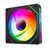 Rampage 7C-120S ARGB černá / 120mm ventilátor / 21.2 dB @ 1800 RPM / Hydraulic Bearing / 38.5 CFM / 3-Pin + 4-Pin