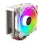 Rampage Octagon C50 bílá / 120mm / TDP 165W / 29 dB @ 1800 RPM / 57 CFM / Intel + AMD