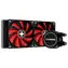 Xilence LiQuRizer LQ240 černá / 2x 120mm / TDP 300W / 32.2 dB @ 1800 RPM / AMD + intel