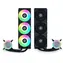 Lian Li GA II Lite černá / 3x 120 mm / ARGB podsvícení / 2500 RPM / 34.8 dB / AiO / AMD + Intel