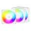 ARCTIC P12 Pro Reverse A-RGB (3ks) bílá / 120mm / PWM PST / 3000 RPM / 73 CFM / 4-pin