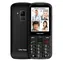 CPA Halo 28 Senior s nabíjecím stojánkem černá / 2.8" / 240 x 320 / 0.3 Mpx / SOS / svítilna / rádio / MicroSD / BT